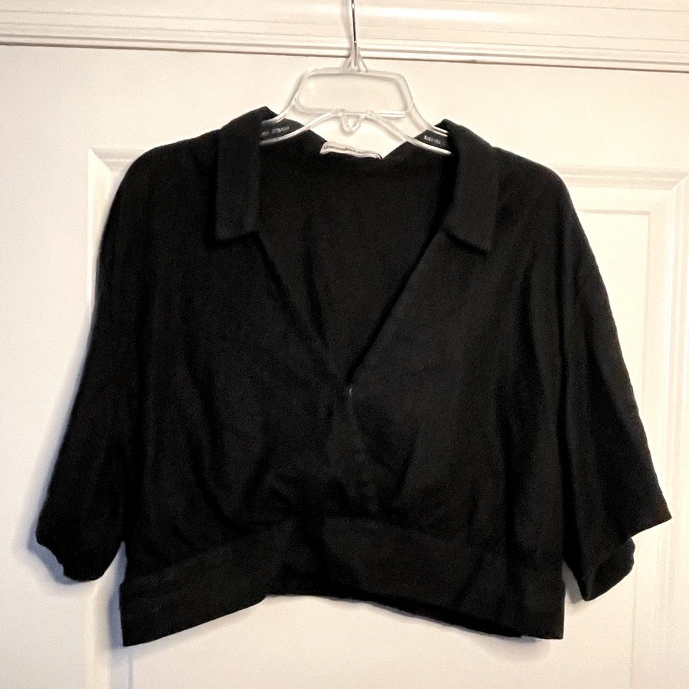 Abercrombie cropped top. Size XL
